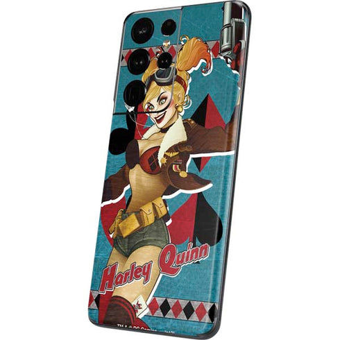 DC Comics Bombshells Harley Quinn Galaxy S21 Ultra 5G Skin